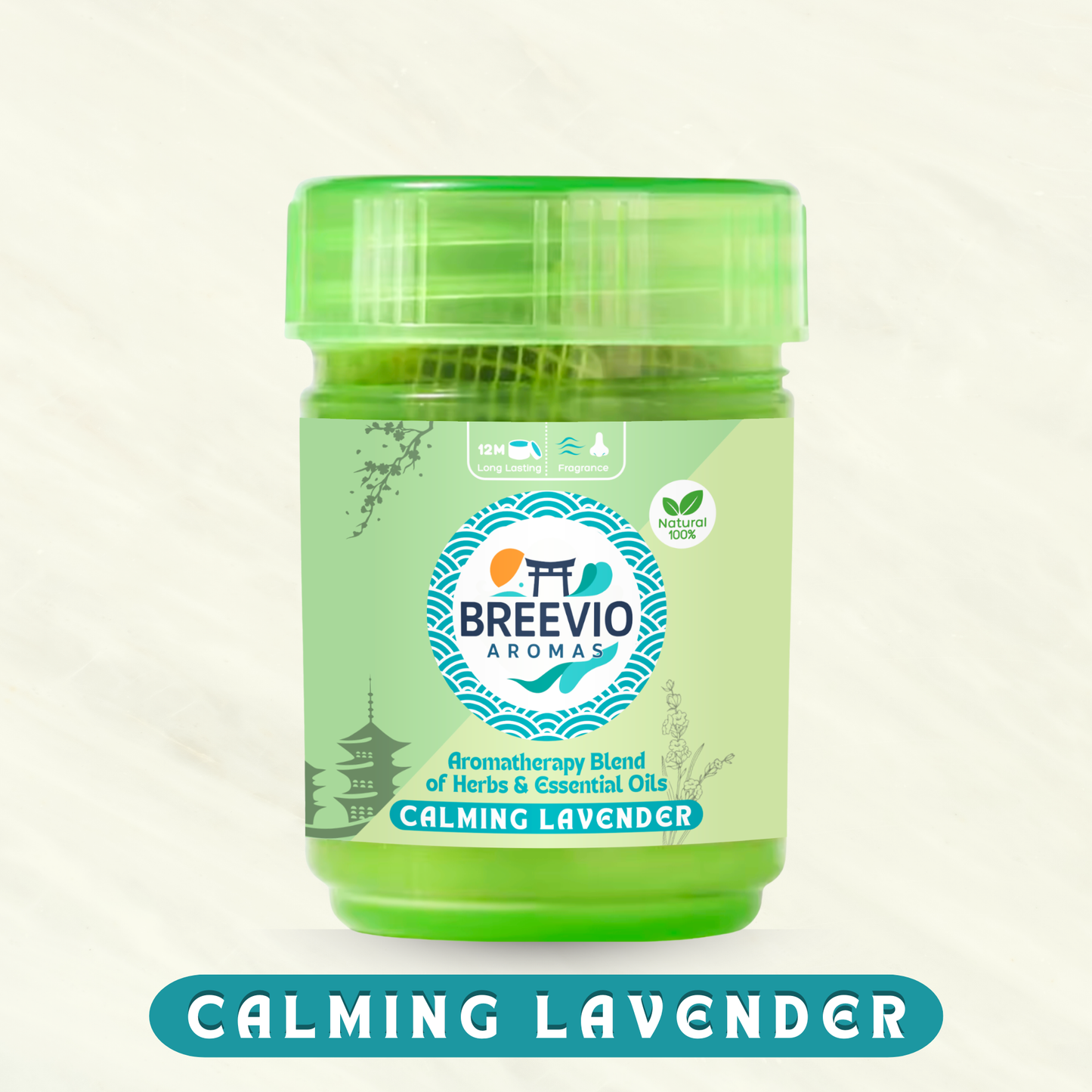 Breevio Aromas β Lavender πͺ» β Calming Aromatherapy Wellness Pot