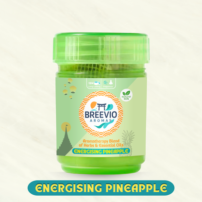Breevio Aromas — Pineapple 🍍 — Energising Aromatherapy Wellness Pot