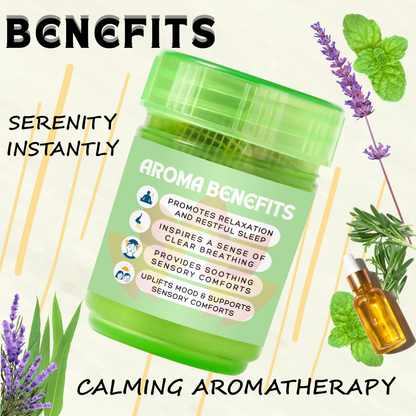 Breevio Aromas — Lavender 🪻 — Calming Aromatherapy Wellness Pot